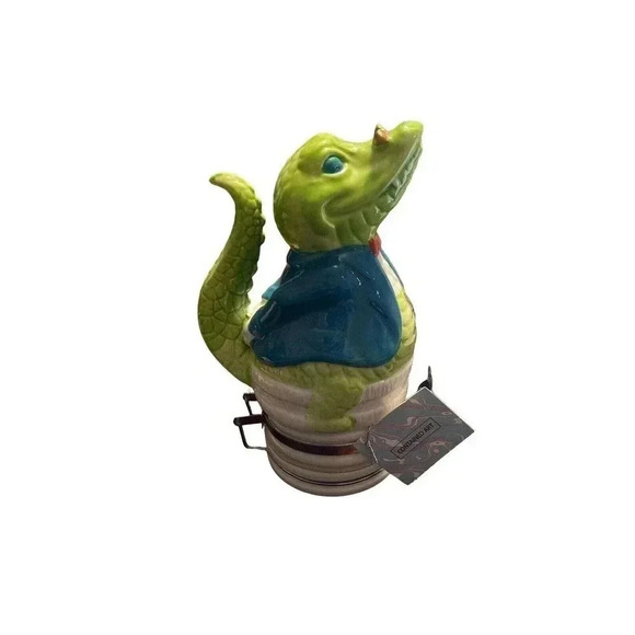 PROFESSOR CROC 250 BLUE ORCELAIN AIRTIGHT CONTAINER - Picture 4 of 6